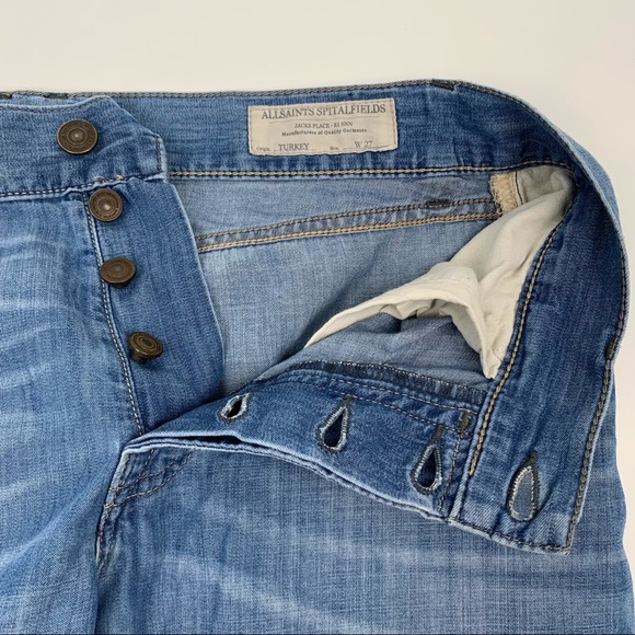 All Saints Reeves Boyfriend Jeans Lightweight - Picture 7 of 13